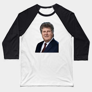 Mike Leach Illustration Baseball T-Shirt